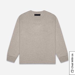 Fear of God Essentials Core Heather Long sleeve T-shirt